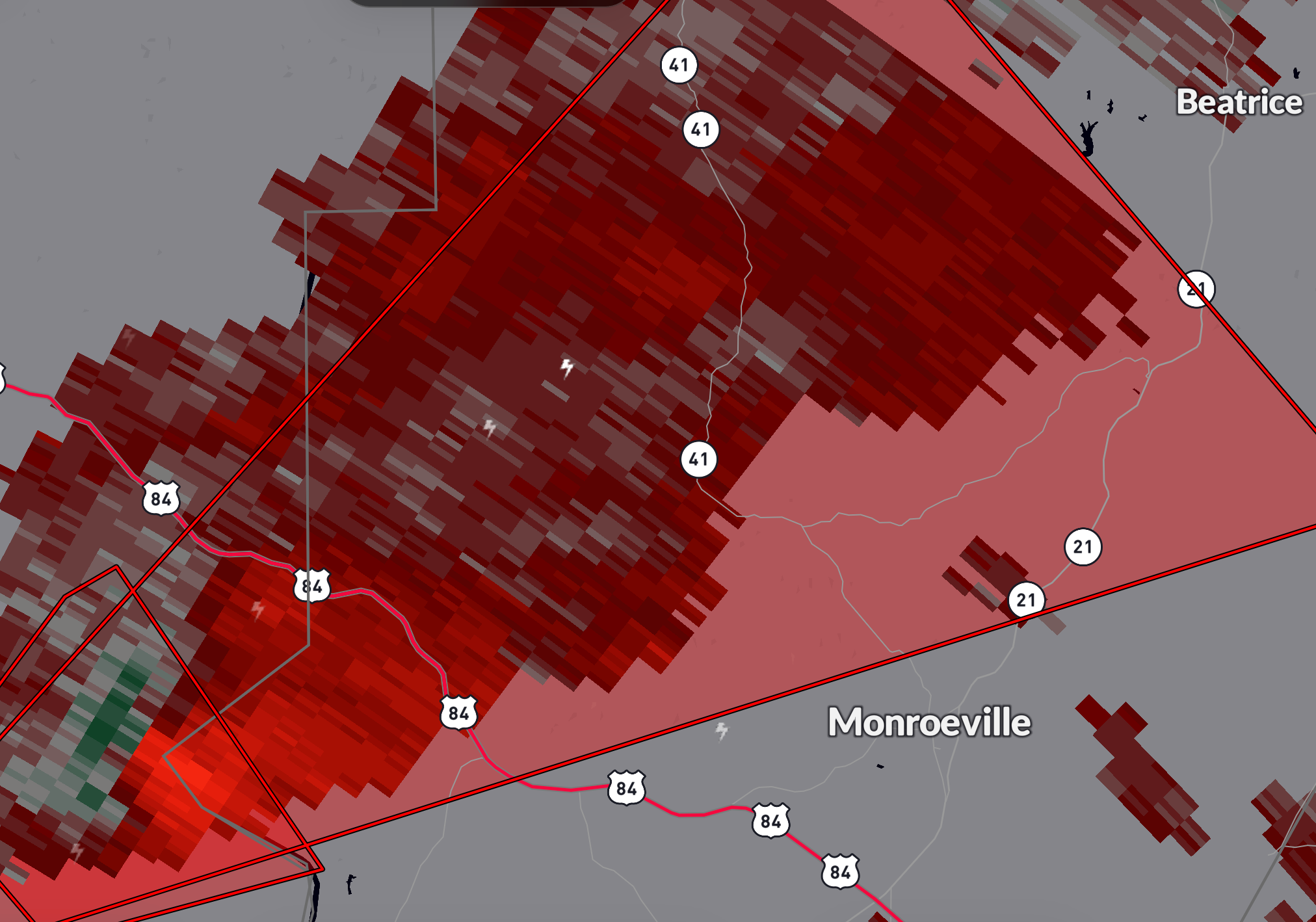 Possible Tornado Threat Looms Over Monroe County – Take Shelter Now