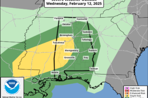 Big Soaking Ahead; Strong/Severe Storms Possible Tomorrow