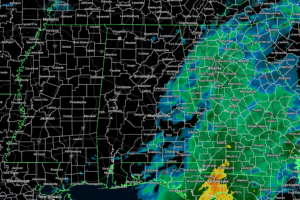 A Quick Check on Our Weather Situation Just Before 10AM CST