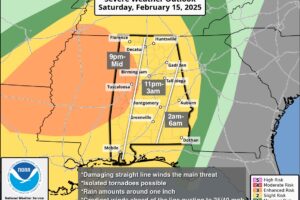 Storms Will Move Through Alabama Tomorrow Night