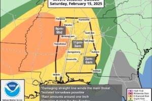 Storms Return To Alabama Tomorrow Night