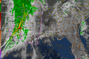 A Check on the Alabama Severe Weather Situation at Noon A Check on the Alabama Severe Weather Situation at Noon
