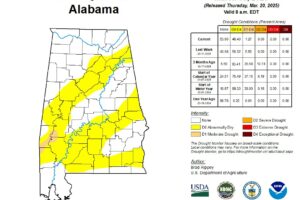 Thursday Drought Update: Continued Improvements Thanks To Recent Thunderstorms