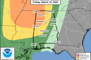 Midday Nowcast: Significant, Multi-Round Severe Weather Event This Weekend