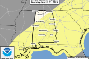 Some Rain Saturday; Severe Storms Possible Sunday Night/Monday Some Rain Saturday; Severe Storms Possible Sunday Night/Monday