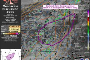 80% Chance Of Watch Issuance Soon For Northwest Alabama Per SPC