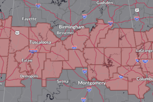 Severe Thunderstorm Watch Canceled for Calhoun, Cleburne, Jefferson, and St. Clair Counties