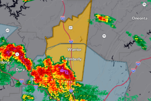 Storm Threat Intensifying over North Jefferson