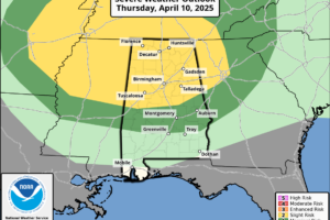 A Few Strong Storms Late Tomorrow/Tomorrow Night; Dry Weekend