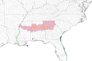 North Alabama Counties Cleared from Watch