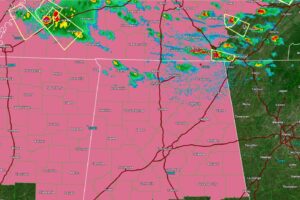 Radar Check: Most Of AL Still Dry; A Few Showers Near The TN State Line