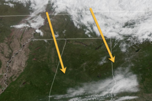 Midday Nowcast: Clouds and Scattered Showers Possible this Afternoon; Wonderful Weekend Weather