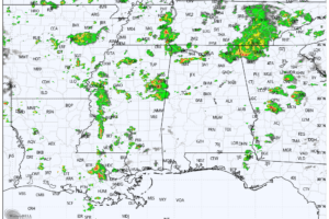Scattered Storms Tomorrow; Becoming Fewer In Number Sat/Sun