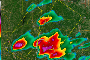 Severe Storm Targeting Western Franklin and Colbert Counties, Strong Storm Over Marion, Another Moving into Colbert/Franklin