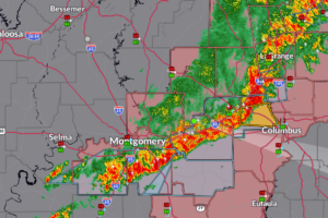 Severe Storm Moves Into Lee County With Wind and Hail Threat