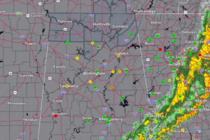 Severe Threat Ends in Alabama; Dense Fog Advisory Issued Overnight