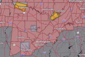 Heavy storms are continued with hail, wind and persistent warnings in Northern Alabama
