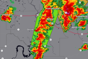 Flash Flood Warning Issued for Selma and Central Dallas County