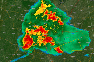 Severe Storms Across Alabama on this Sunday Morning:  Could Have 80 mph Winds!