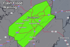 Flash Flood Warning for Jefferson and Shelby Counties Until 9:30 AM
