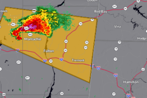 Heads Up for Lamar and Franklin Counties: Severe Storm Nearing from Mississippi Heads Up for Lamar and Franklin Counties: Severe Storm Nearing from Mississippi