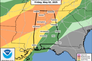 Midday Nowcast: Strong and Some Severe Storms Expected Later Today