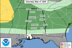 Storms Move Into North Alabama Late Tonight; A Few Scattered Weekend Storms Storms Move Into North Alabama Late Tonight; A Few Scattered Weekend Storms