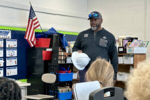 The Alabama News Center — For Alabama Power’s Marquis Marbury, safety presentation at elementary school has special meaning