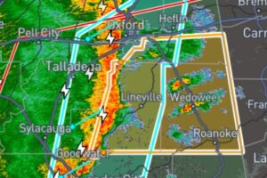 Severe Thunderstorm Warning issued