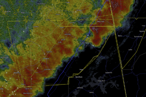 Severe T-Storm Warning for DeKalb Co. Until 6:45PM