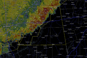 Severe T-Storm Warning for Calhoun, Clay, Cleburne, Randolph, Talladega Co. Until 8:15PM