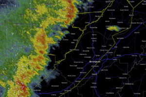 Severe T-Storm Warning for Blount, Jefferson, Tuscaloosa Co. Until 6PM