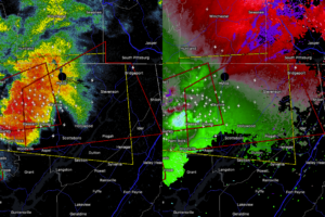 Tornado Warning for Jackson and Northeastern DeKalb Counties in Alabama and Southeastern Franklin County in Tennessee Until 8:00 PM CDT