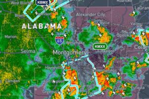 Band of Storms continues through Alabama Band of Storms continues through Alabama
