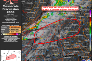 Severe Weather Watch Likely for Northern and Central Alabama – Issuance Expected Soon