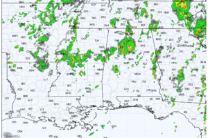 A Few Showers And Storms Through Tomorrow