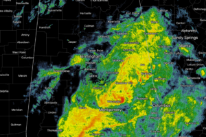 Midday Nowcast: Rain and Storms at Times through Friday; Wonderful Weekend Weather
