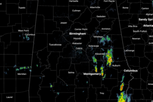 Midday Nowcast: Warm and Muggy with Occasional Showers and Storms