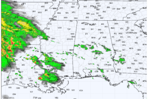 Rain Spreads Into Alabama Tonight; Wet Pattern Ahead