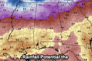 Midday Nowcast: Dry Today, A Southern Soaker Ahead