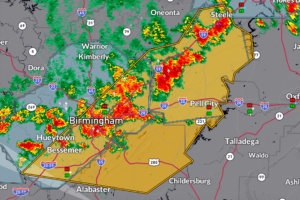 Severe Thunderstorm Warning for Jefferson, Shelby, and St. Clair Counties Until 4:15 PM