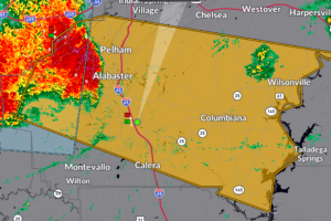 Severe Thunderstorm Warning for Southern Shelby County Until 5:45 PM