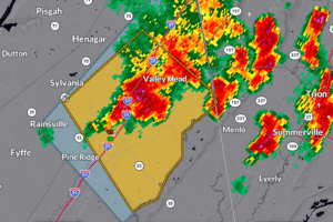 Severe Thunderstorm Warning for East Central DeKalb County Until 11:45 AM