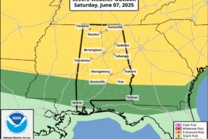 Midday Nowcast: Multiple Rounds of Strong Storms through the Weekend; Severe Storms Expected