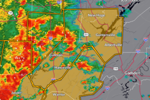 Severe Thunderstorm Warning for Marshall, Madison, Cullman, Morgan, and Lawrence Counties Until 2:45 PM CDT