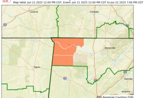 Heat Advisory Extended for Colbert, Franklin, & Lauderdale Counties Until 7PM Sunday