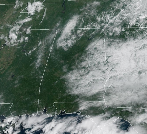 Midday Nowcast: Showers and Storms Remain Isolated Through Sunday